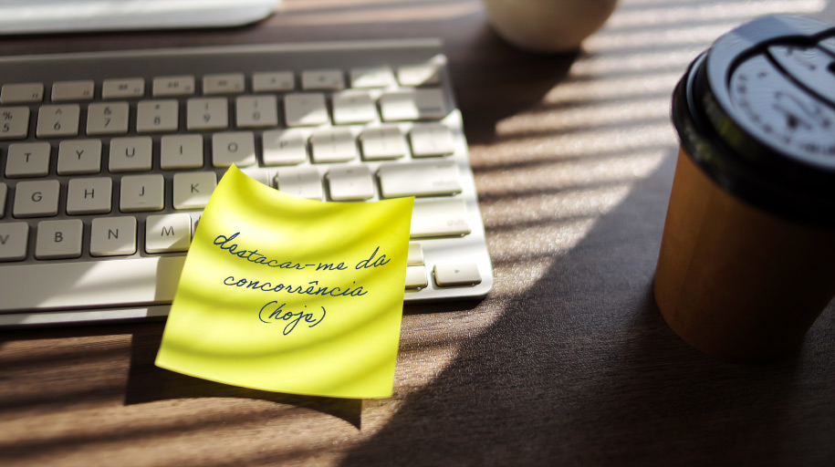 Destacar-me da concorrência (hoje)